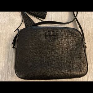Tory Burch Thea camera tassel crossbody black